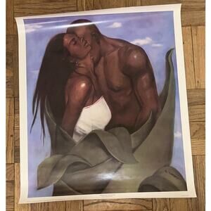 GROWING PASSION Laurie Cooper Vintage Print 1995 - African American collectible